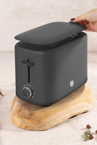 Tostadora de acero inoxidable - 750 W - 2 ranuras
