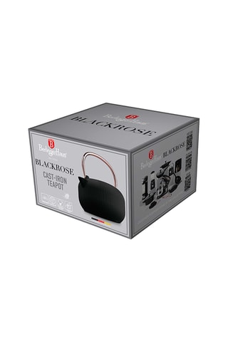 Bule de ferro fundido Matt Black - 1 l