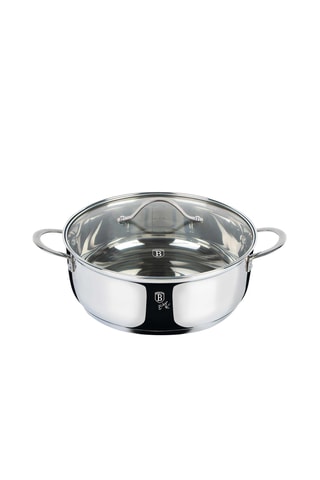 Frigideira de saltear em aço inoxidável 18/10 Silver Jewellery Collection - 28 cm - 5 l