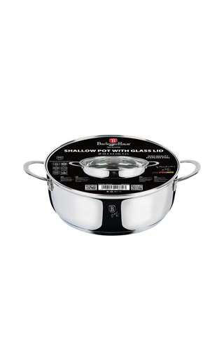 Frigideira de saltear em aço inoxidável 18/10 Silver Jewellery Collection - 28 cm - 5 l