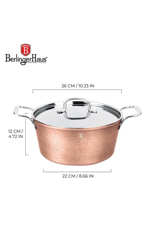 Tacho Hammered Copper Collection - 26 cm - 5,2 l
