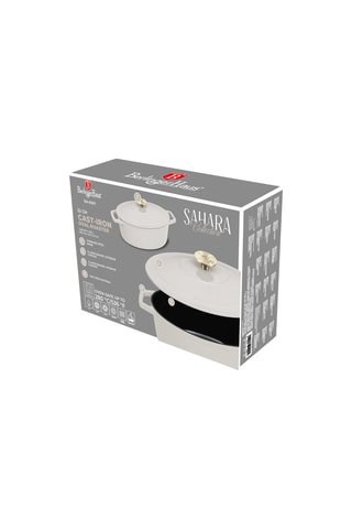 Panela oval em ferro fundido- 32 cm - 5,56 l