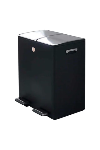 Poubelle à pédale - 2 x 30 l