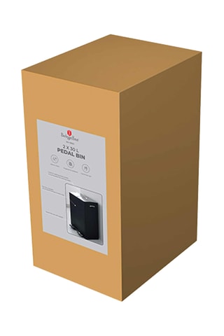 Poubelle à pédale - 2 x 30 l