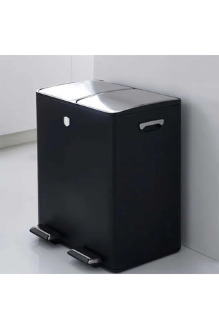 Poubelle à pédale - 2 x 30 l
