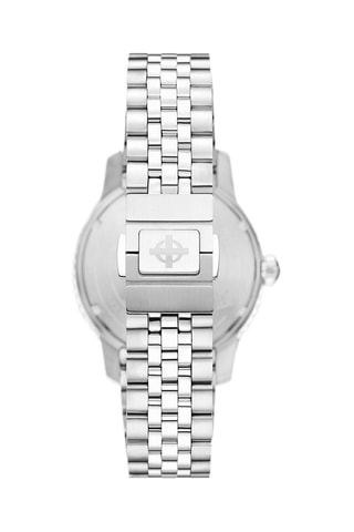 Reloj automático de acero - Plateado y azul