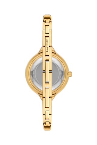 Reloj de cuarzo de acero Izzy - Dorado