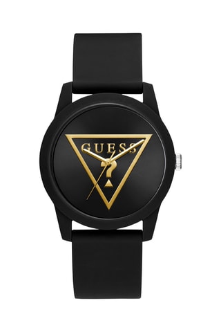 Reloj de cuarzo de silicona G Craze - 
Negro y dorado