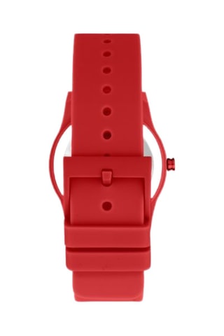 Reloj de cuarzo de silicona - Rojo