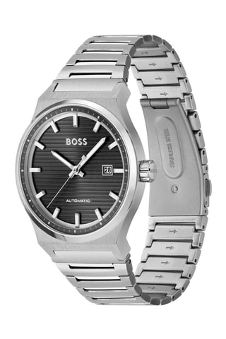 Reloj automático de acero - Plateado