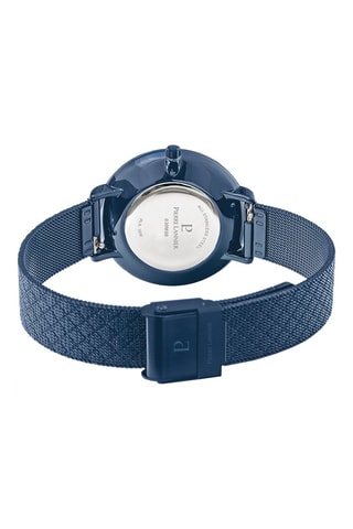 Reloj de cuarzo de acero - Azul