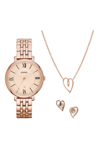 Montre à quartz en acier - Doré rose - MASQUE MANQUE INFO