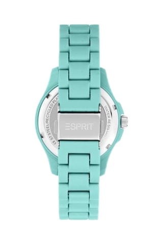 Reloj de cuarzo de plástico - Turquesa