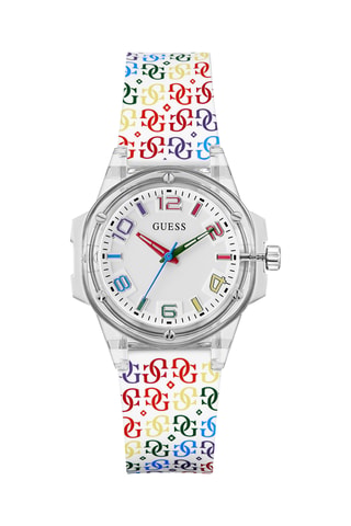 Reloj de cuarzo de silicona - Blanco