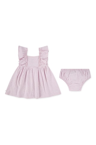Vestido sem mangas e bloomer - Rosa