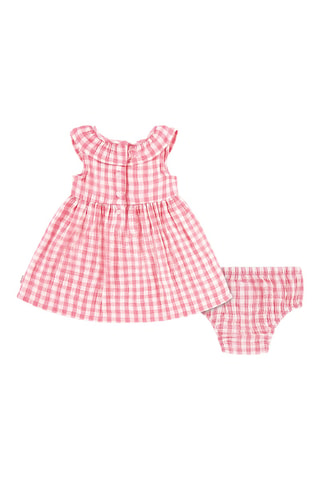 Vestido e bloomer - Vermelho e branco