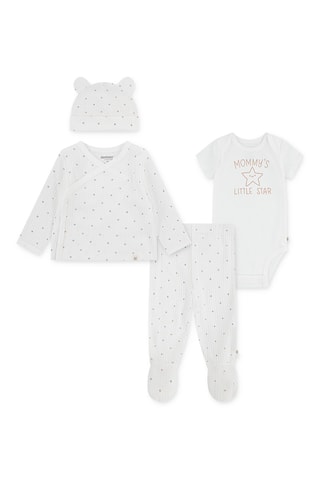 Conjunto de 4 peças - Branco