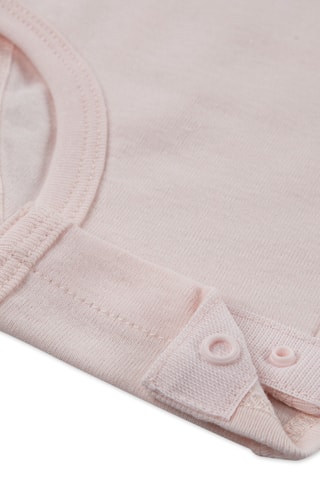 Conjunto de 3 peças - Branco e rosa