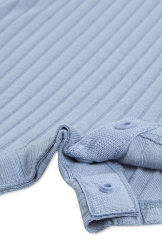 2 bodies sem mangas - Azul e branco