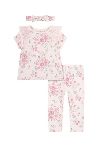 Conjunto de 3 peças - Rosa