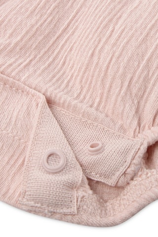Body e fita para cabelo - Rosa