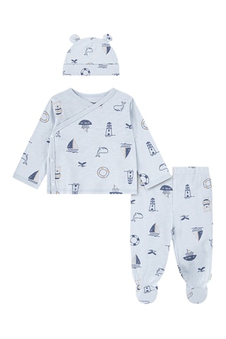 Conjunto de 3 peças - Azul