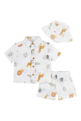 Conjunto de 3 peças - Branco