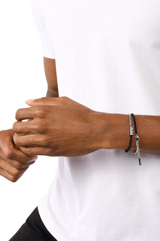 Bracelet - Noir et argenté