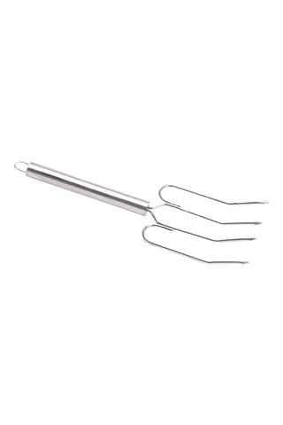 2 fourchettes à viandes en acier inoxydable - 24 cm