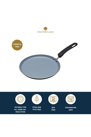 Poêle à crêpes en céramique - 23,8 cm