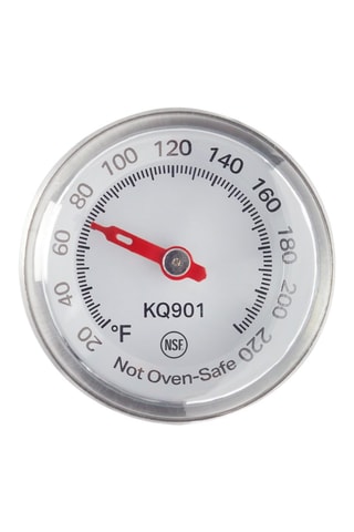 Thermomètre en acier inoxydable - 7 °C à 104 °C