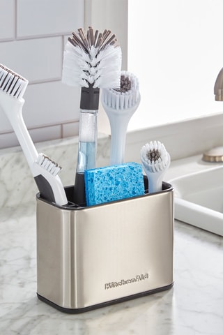 Porte-brosse en acier inoxydable