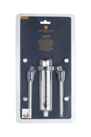 Injecteur de marinade en acier inoxydable - 45 ml