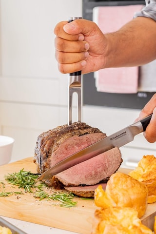 Ustensiles à viande en acier inoxydable - 2 pièces
