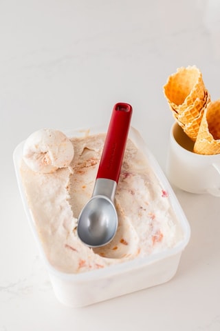 Cuillère à glace en acier inoxydable