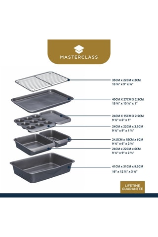 Ensemble de cuisson empilable - 7 pièces