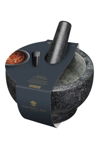 Mortier et pilon en marbre
