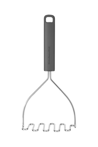 Presse-purée en acier inoxydable - 8,5 x 12,5 x 25,5 cm