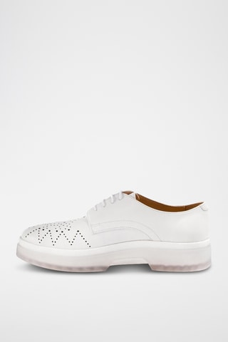 Derbys en cuir Myluse - Blanc