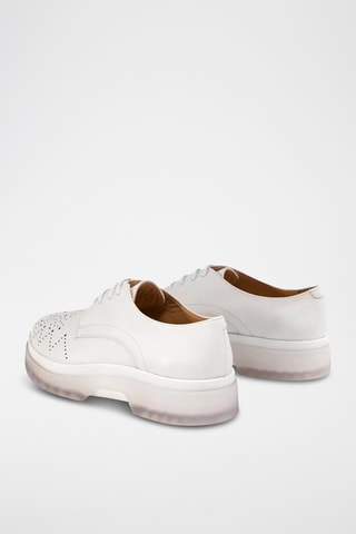 Derbys en cuir Myluse - Blanc