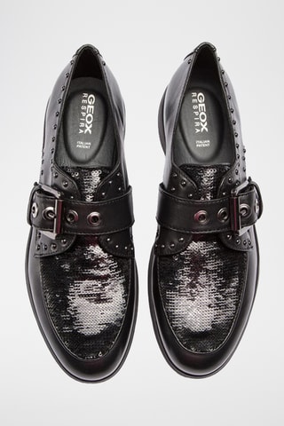 Derbys à boucle en cuir Arjola - Noir