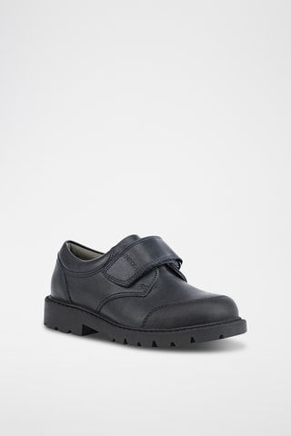 Derbys en cuir nappa Shaylax - Bleu marine