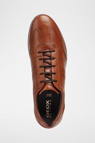 Richelieus en cuir Symbole - Marron