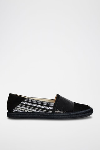 Espadrilles en nubuck Modesty Noir