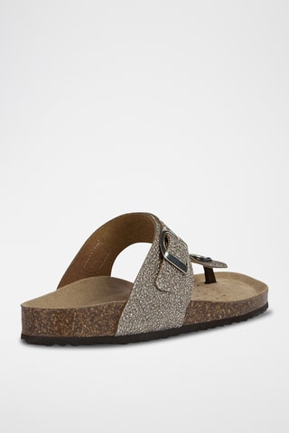 Sandales en cuir Brionia - Beige