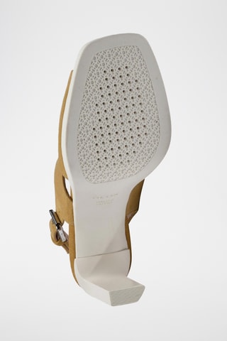 Sandales à talons en nubuck Jenieve - Camel