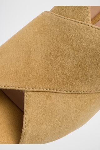 Sandales à talons en nubuck Jenieve - Camel