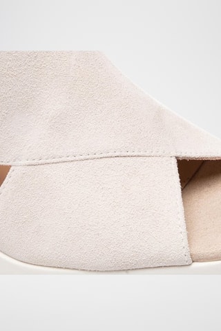 Sandales à talons en nubuck Jenieve - Beige