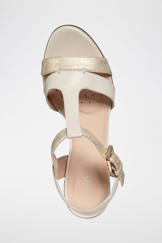 Sandales à talons Marykarmen Beige et doré
