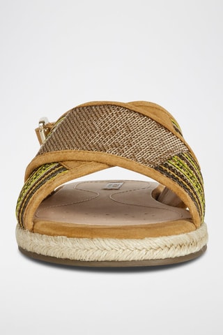 Sandales en nubuck Kolleen Camel